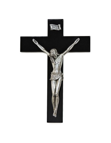 925 Sterling Silver Crucifix Sculpture