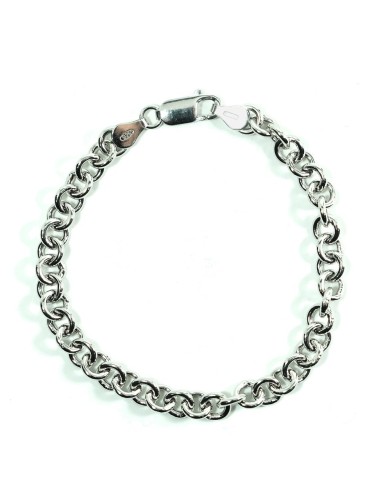 Bracciale Catena Tonda in Argento 925 