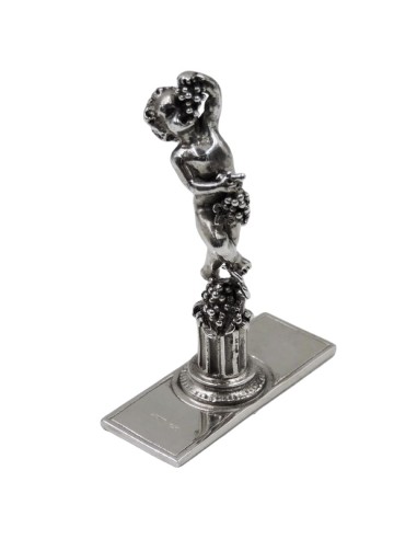 925 Sterling Silver Child with Grapes Stamp