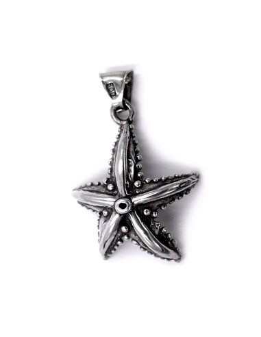 Sterling Silver Starfish Pendant 