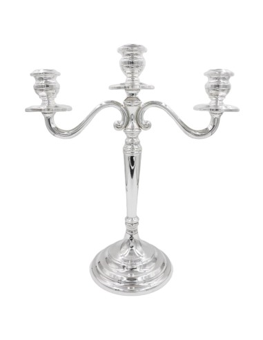 Candelabro Monocera in Argento 800 by Di Cristofalo Argenti