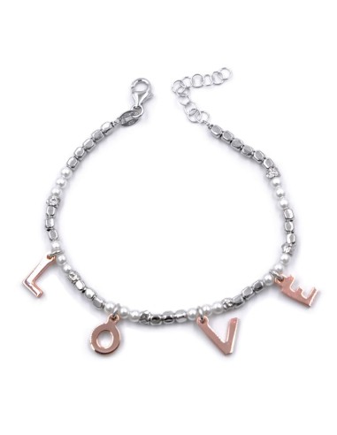 Bracciale Catena Donna in Argento 925 Rodiato Con Ciondolo Doppia Stella