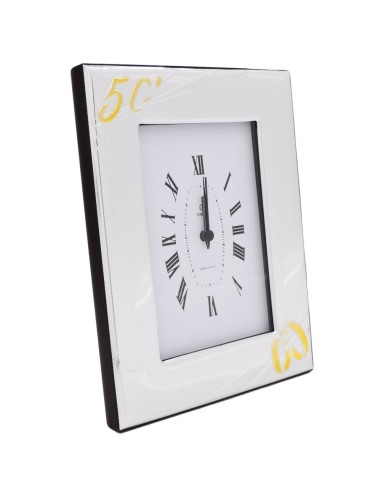 50th Anniversary Table Clock 