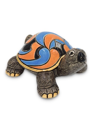 Mediterranean Turtle Ceramic Sculpture 