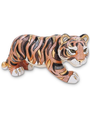 Tigre Scultura in Ceramica Edizione Limitata