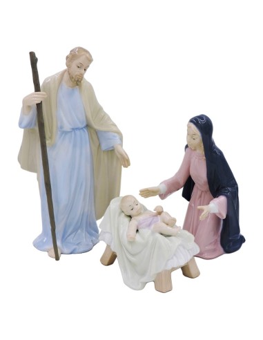 Holy Nativity Fine Porcelain Sculpture 