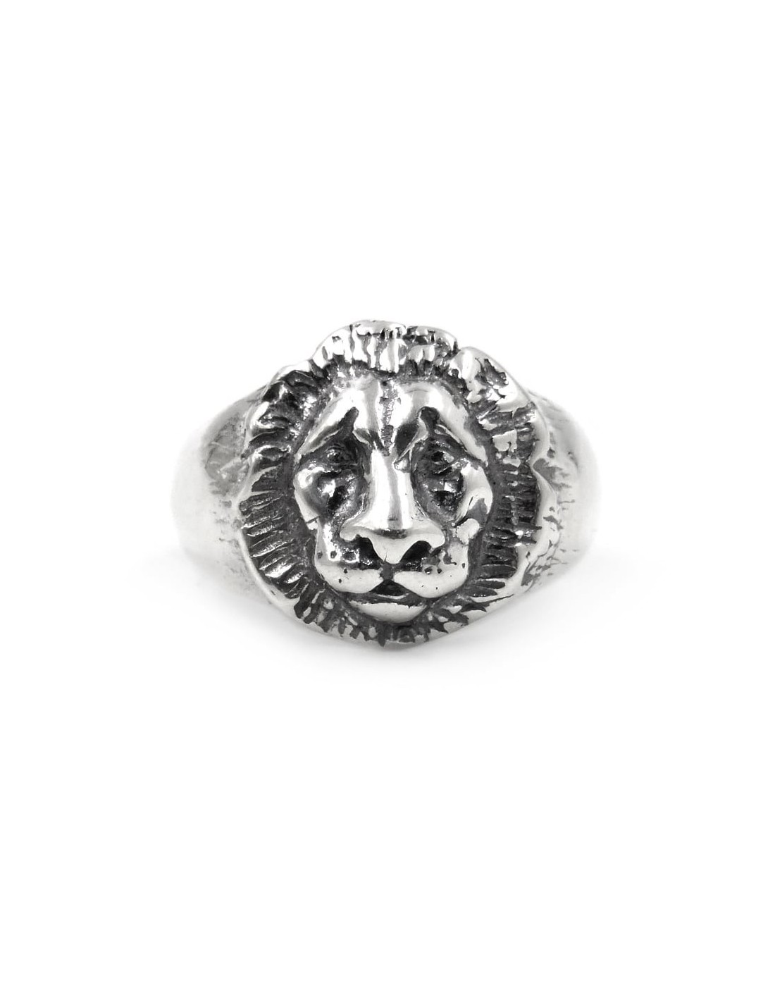 Lion ring hot sale silver price