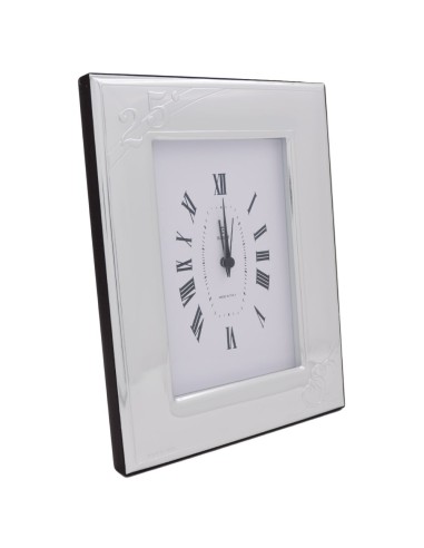 25th Anniversary Table Clock