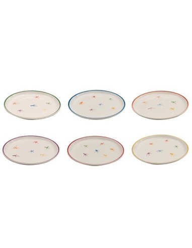 Asterisco Plate, 6 Pieces Set