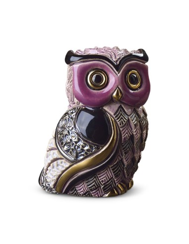 Long Eared Owl Ceramic Sculpture 