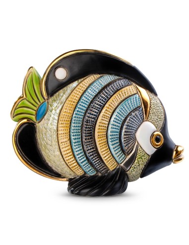 Butterfly Fish Ceramic Sculpture 