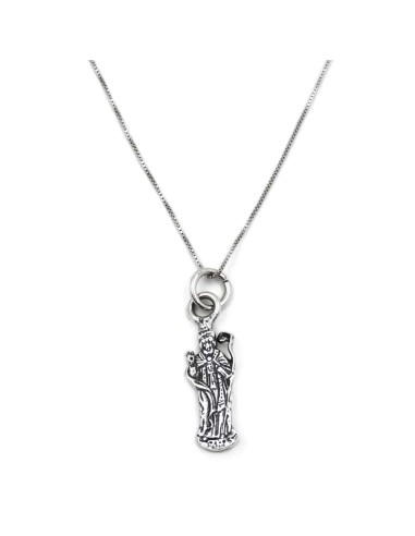 Collana con San Nicola di Bari in Argento 