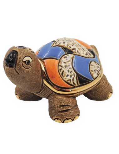 Baby Mediterranean Turtle Ceramic Sculpture 