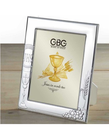 First Holy Communion Glossy Silver Picture Frame 5 x 7