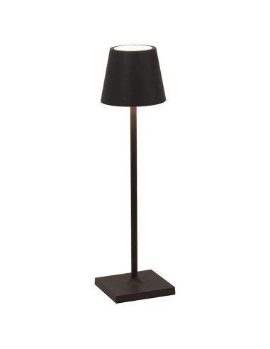 Poldina Pro Micro Lampada da Tavolo LED Dimmerabile - Nero