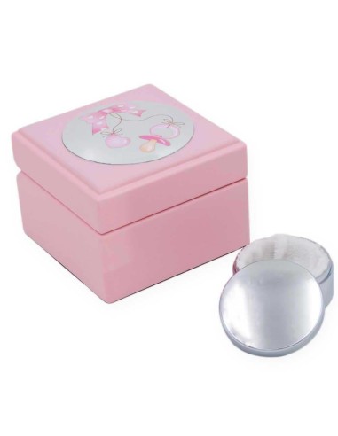 Tooth Box with Bow and Pacifier Decoration