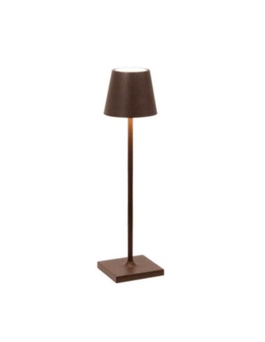 Poldina Pro Micro Lampada da Tavolo LED Dimmerabile - Corten