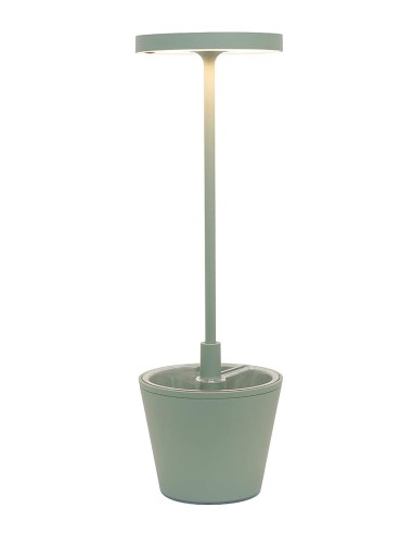 Zafferano Poldina Reverso Table Lamp Sage Green