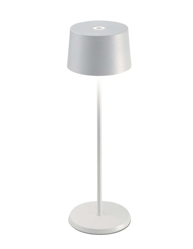 Zafferano Olivia Pro Tischlampe Weiß