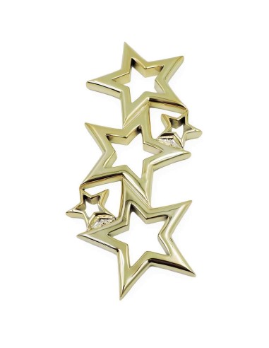 Golden Stars Christmas Decoration for Entrance Door