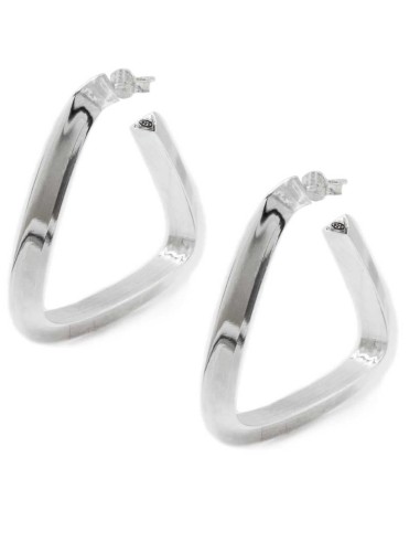 Orecchini Triangolari in Argento Sterling 925