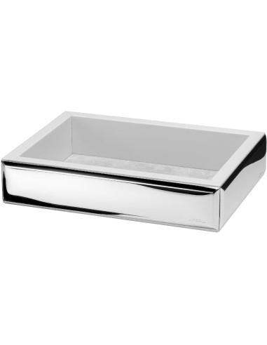 Vuotatasche in Legno Bianco e Argento 999 Mirosilver 40656 2 Valenti