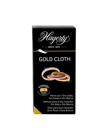 Hagerty Gold Cloth Panno per Pulire i Gioielli in Oro