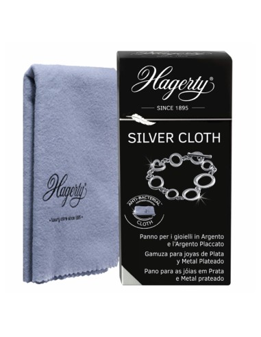 Hagerty Silver Cloth Panno per Pulire i Gioielli in Argento