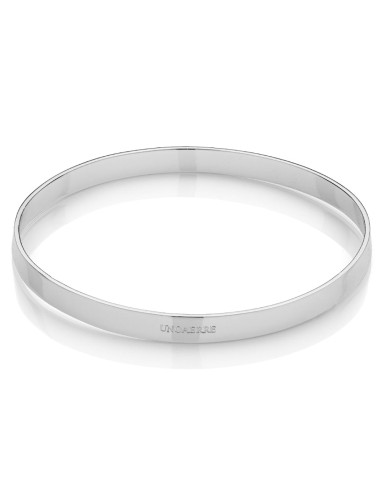 Bracciale Rigido Bangle Lux Argentato