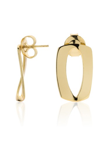 Golden Dynamic Link Earrings