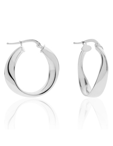 Sterling Silver Hoop Earrings 