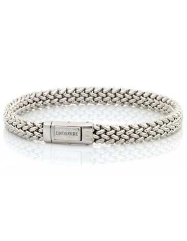 925er Sterlingsilber Reiskorn-Kettenarmband 