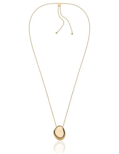 Boule Long Gold Plated Sterling Silver Necklace