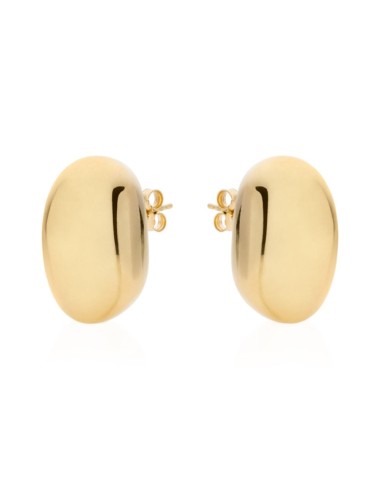 Maxi Boules Gold Plated Sterling Silver Earrings