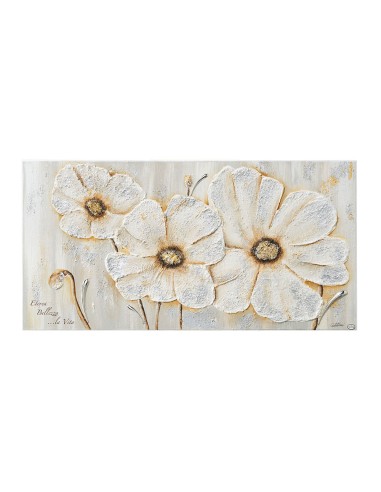 Ethereal Decorative Panel with White Anemones