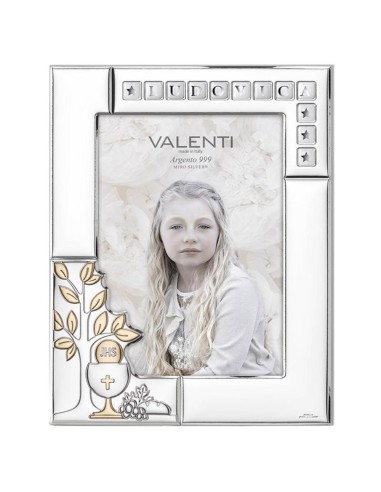 First Communion Picture Frame with Tree of Life 5 x 7