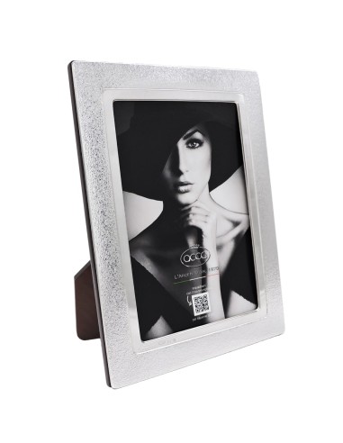 925 Sterling Silver Picture Frame 4x6 Stone Effect