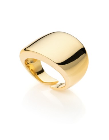 Golden Domed Band Ring 