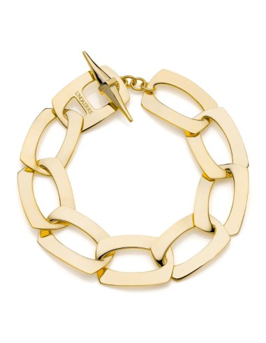 Bracciale Catena Piatta Dinamica Oro