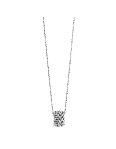 Grain of Rice 925 Sterling Silver Necklace