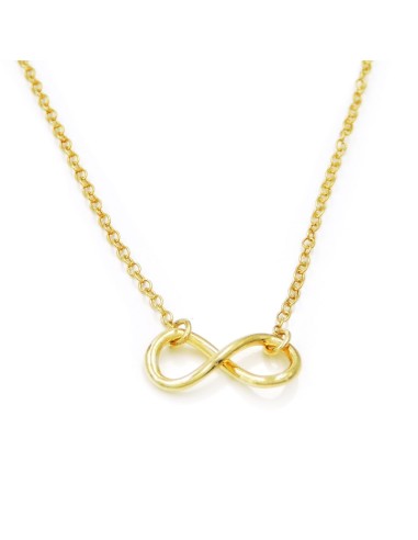 Sterling Silver Infinity Necklace