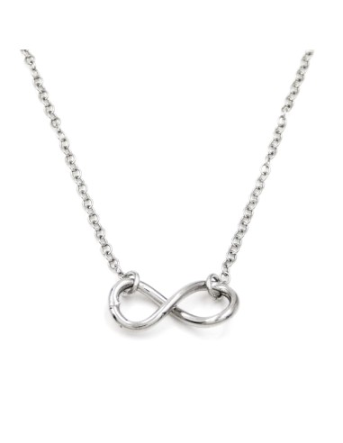 Sterling Silver Infinity Necklace