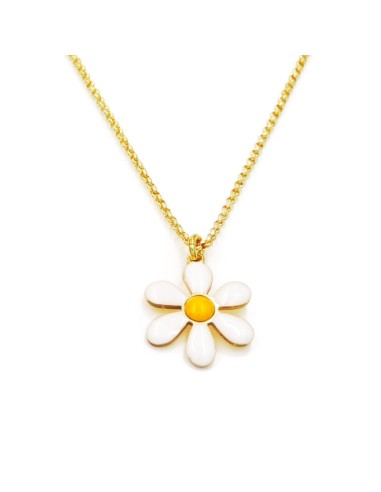 Necklace with Daisy Pendant 