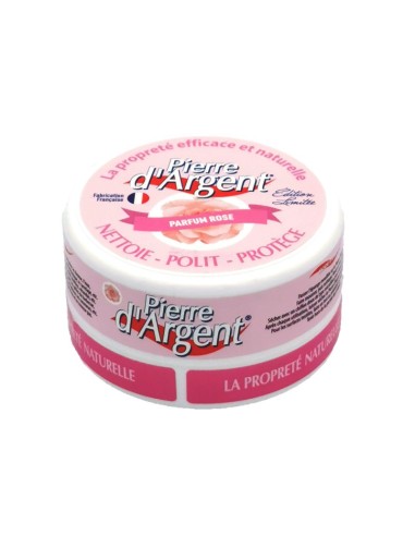 Pierre d'Argent 300 Gr. Aroma Rosa Pasta Detergente Sgrassante Lucidante 