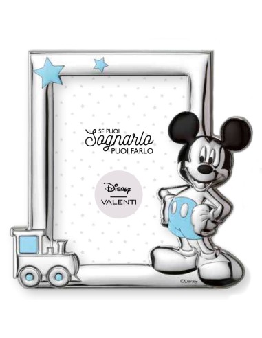 Cornice Portafoto Disney cm 13x18 Mickey Mouse Dipinto con Tecnica 3D 