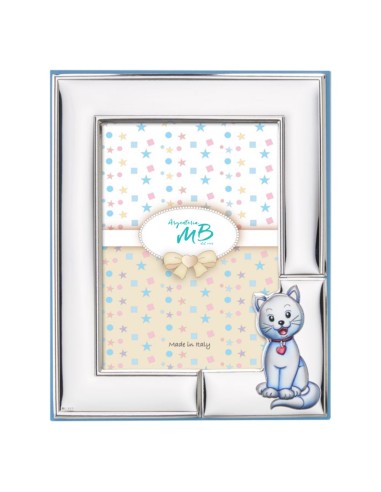 Customizable Birth Picture Frame with Kitten