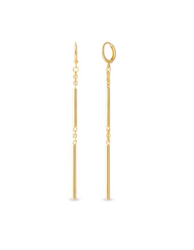 Gold Line Earrings