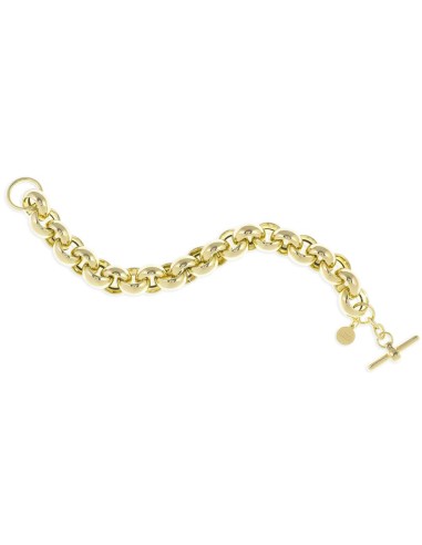 Bracciale Catena Rolo Tonda Maxi Oro