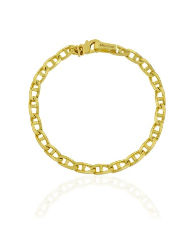 Bracciale Uomo Catena Traversino Oro