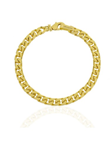 Golden Curb Chain Bracelet 